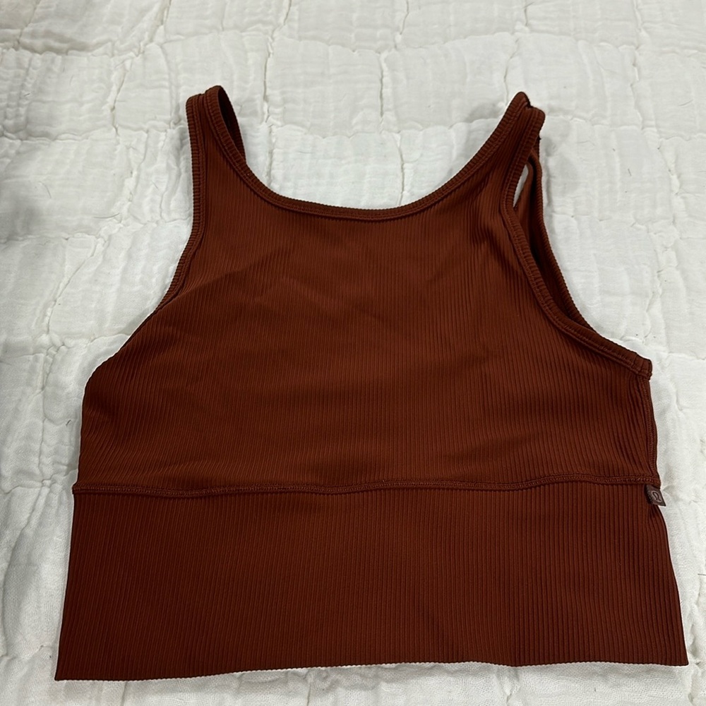 lululemon athletica Brown Crop Top